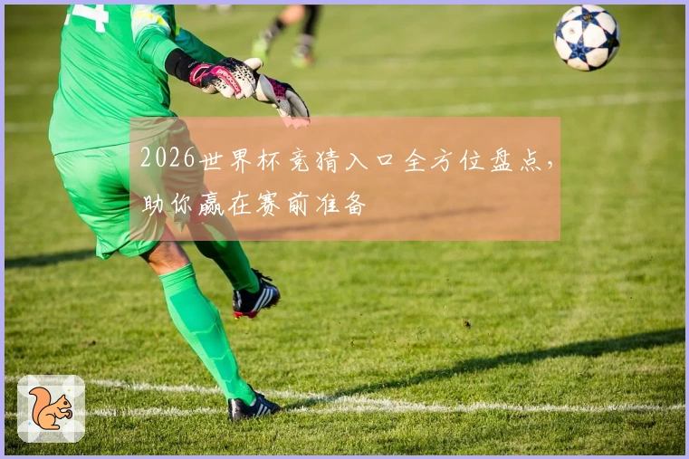 2026世界杯竞猜入口全方位盘点，助你赢在赛前准备